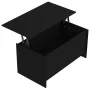 Black plywood coffee table 102x55.5x52.5 cm by vidaXL, Coffee table - Ref: Foro24-809666, Price: 69,95 €, Discount: %