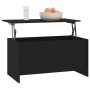 Couchtisch aus schwarzem Sperrholz, 102 x 55,5 x 52,5 cm von vidaXL, Couchtisch - Ref: Foro24-809666, Preis: 70,51 €, Rabatt: %