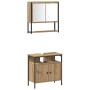 4-teiliges Badmöbel-Set aus Eichenholz von , Badezimmermöbel - Ref: Foro24-3334407, Preis: 230,94 €, Rabatt: %
