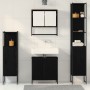 Set mit 4 Badezimmermöbeln aus schwarzem Eichenholz | Foro24.es | Tu tienda online para hogar, jardín y más Foro24.es