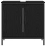 Set of 4 Black Oak Quality Wood Bathroom Furniture by , Bathroom furniture - Ref: Foro24-3334414, Price: 238,72 €, Discount: %