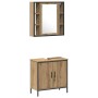 4-Piece Bathroom Furniture Set in Artisan Oak Engineered Wood by , Bathroom furniture - Ref: Foro24-3334432, Price: 263,72 €,...