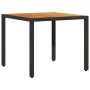 9-teiliges Garten-Esszimmerset mit beigen Kissen aus Polyethylen-Rattan von , Gartenstühle - Ref: Foro24-3334922, Preis: 652,...