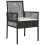 9-Piece Garden Dining Set with Beige Polyethylene Rattan Cushions by , Garden chairs - Ref: Foro24-3334922, Price: 618,36 €, ...
