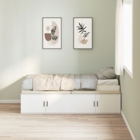 Weißer Lattenrost 100x200 cm von , Betten und Lattenroste - Ref: Foro24-3335181, Preis: 200,39 €, Rabatt: -5%%