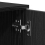Black Oak Bed Frame 100x200 cm by , Beds and slatted bases - Ref: Foro24-3335182, Price: 206,26 €, Discount: %
