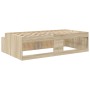 Sonoma Aufbewahrungsbett aus Eiche 100x200 cm von , Betten und Lattenroste - Ref: Foro24-3335183, Preis: 194,51 €, Rabatt: %