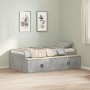 Betongrauer Bettrahmen 100x200 cm | Foro24.es | Tu tienda online para hogar, jardín y más Foro24.es