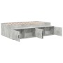 Betongrauer Bettrahmen 100x200 cm | Foro24.es | Tu tienda online para hogar, jardín y más Foro24.es