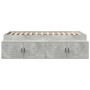 Betongrauer Bettrahmen 100x200 cm | Foro24.es | Tu tienda online para hogar, jardín y más Foro24.es