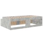 Betongrauer Bettrahmen 100x200 cm | Foro24.es | Tu tienda online para hogar, jardín y más Foro24.es