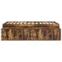 Smoked Oak Storage Bed 100x200 cm by , Beds and slatted bases - Ref: Foro24-3335185, Price: 194,51 €, Discount: %