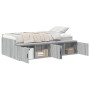 Sonoma Grau Bett 100x200 cm | Foro24.es | Tu tienda online para hogar, jardín y más Foro24.es