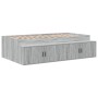 Sonoma Grau Bett 100x200 cm | Foro24.es | Tu tienda online para hogar, jardín y más Foro24.es