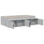 Sonoma Grau Bett 100x200 cm | Foro24.es | Tu tienda online para hogar, jardín y más Foro24.es