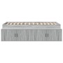 Sonoma Grau Bett 100x200 cm | Foro24.es | Tu tienda online para hogar, jardín y más Foro24.es