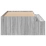 Sonoma Grau Bett 100x200 cm | Foro24.es | Tu tienda online para hogar, jardín y más Foro24.es