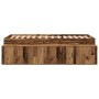 Storage Bed Aged Wood 100x200 cm by , Beds and slatted bases - Ref: Foro24-3335187, Price: 194,51 €, Discount: %