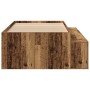 Storage Bed Aged Wood 100x200 cm by , Beds and slatted bases - Ref: Foro24-3335187, Price: 194,51 €, Discount: %
