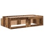 Storage Bed Aged Wood 100x200 cm by , Beds and slatted bases - Ref: Foro24-3335187, Price: 194,51 €, Discount: %