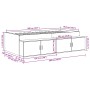 Storage Bed Aged Wood 100x200 cm by , Beds and slatted bases - Ref: Foro24-3335187, Price: 194,51 €, Discount: %