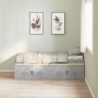 Lattenrost mit Stauraum Grauer Beton 90x200 cm | Foro24.es | Tu tienda online para hogar, jardín y más Foro24.es