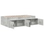 Lattenrost mit Stauraum Grauer Beton 90x200 cm | Foro24.es | Tu tienda online para hogar, jardín y más Foro24.es