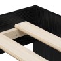 Bettgestell aus schwarzer Eiche 80x200 cm | Foro24.es | Tu tienda online para hogar, jardín y más Foro24.es