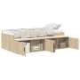 Sonoma Eiche Bettgestell 80x200 cm | Foro24.es | Tu tienda online para hogar, jardín y más Foro24.es