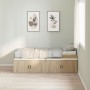 Sonoma Eiche Bettgestell 80x200 cm | Foro24.es | Tu tienda online para hogar, jardín y más Foro24.es