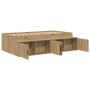 Artisan Eiche Bettgestell 90x190 cm | Foro24.es | Tu tienda online para hogar, jardín y más Foro24.es