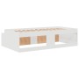 White Storage Bed Frame 75x190 cm by , Beds and slatted bases - Ref: Foro24-3335213, Price: 186,38 €, Discount: %