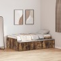 Bettgestell aus geräucherter Eiche 75x190 cm | Foro24.es | Tu tienda online para hogar, jardín y más Foro24.es