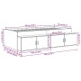 Bettgestell aus geräucherter Eiche 75x190 cm | Foro24.es | Tu tienda online para hogar, jardín y más Foro24.es