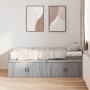 Sonoma graues Bettgestell 75x190 cm | Foro24.es | Tu tienda online para hogar, jardín y más Foro24.es