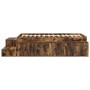 Smoked oak bed base 90x200 cm by , Beds and slatted bases - Ref: Foro24-3335569, Price: 266,70 €, Discount: %