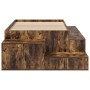 Smoked oak bed base 90x200 cm by , Beds and slatted bases - Ref: Foro24-3335569, Price: 266,70 €, Discount: %
