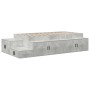 Storage Bed Structure Concrete Gray 80x200 cm by , Beds and slatted bases - Ref: Foro24-3335576, Price: 258,23 €, Discount: %