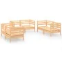 Gartenmöbel 6 Stück aus massivem Kiefernholz von vidaXL, Gartensets - Ref: Foro24-3082582, Preis: 266,95 €, Rabatt: %