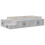 Estructura de Cama de Almacenamiento Gris Sonoma 90x190 cm by , Beds and slatted bases - Ref: Foro24-3335586, Price: 268,02 €...