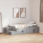 Estructura de Cama de Almacenamiento Gris Sonoma 90x190 cm by , Beds and slatted bases - Ref: Foro24-3335586, Price: 268,02 €...
