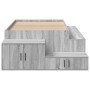 Estructura de Cama de Almacenamiento Gris Sonoma 90x190 cm by , Beds and slatted bases - Ref: Foro24-3335586, Price: 268,02 €...