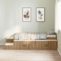 Cama de Almacenamiento Artisan Oak 90x190 cm | Foro24.es | Tu tienda online para hogar, jardín y más Foro24.es