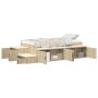 Cama con Almacenamiento Roble Sonoma 75x190 cm | Foro24.es | Tu tienda online para hogar, jardín y más Foro24.es