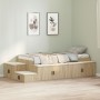 Cama con Almacenamiento Roble Sonoma 75x190 cm | Foro24.es | Tu tienda online para hogar, jardín y más Foro24.es