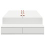 Estructura de Cama de Almacenamiento Blanca 80x200 cm by , Beds and slatted bases - Ref: Foro24-3335597, Price: 228,99 €, Dis...