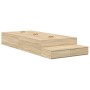 Estructura de Cama de Almacenamiento en Roble Sonoma 80x200 cm | Foro24.es | Tu tienda online para hogar, jardín y más Foro24.es