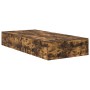 Cama con almacenamiento Marco de Madera Ahumada 80x200 cm | Foro24.es | Tu tienda online para hogar, jardín y más Foro24.es