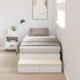 Estructura de Cama con Almacenamiento Blanca 100x200 cm von , Betten und Lattenroste - Ref: Foro24-3335613, Preis: 260,36 €, ...