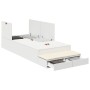Estructura de Cama con Almacenamiento Blanca 100x200 cm von , Betten und Lattenroste - Ref: Foro24-3335613, Preis: 260,36 €, ...